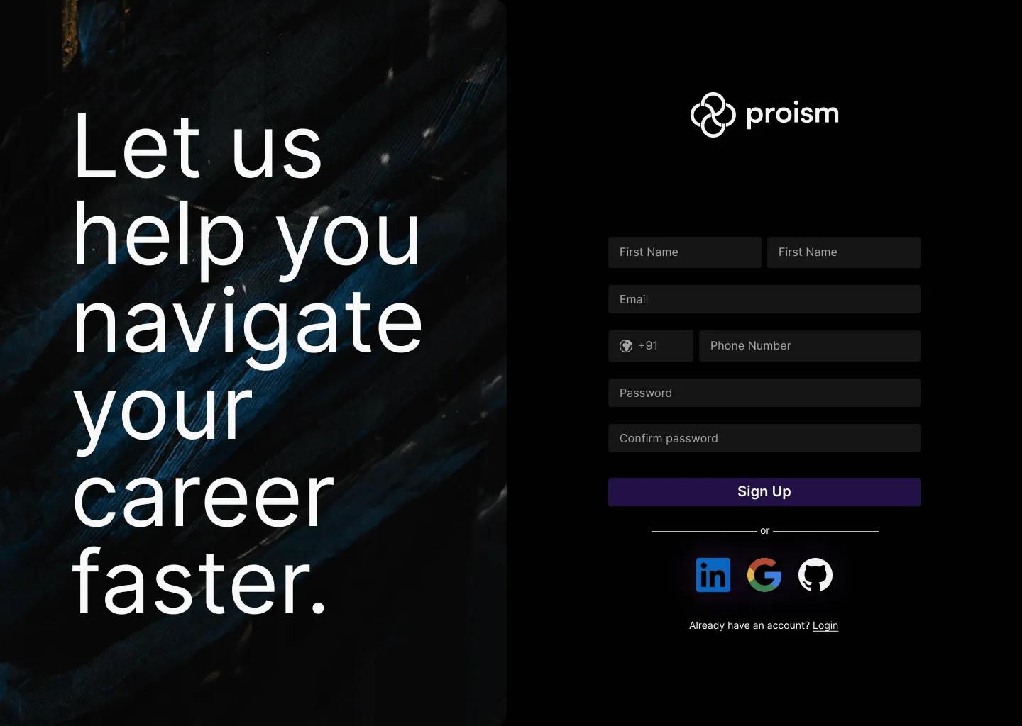 Getting started with proism